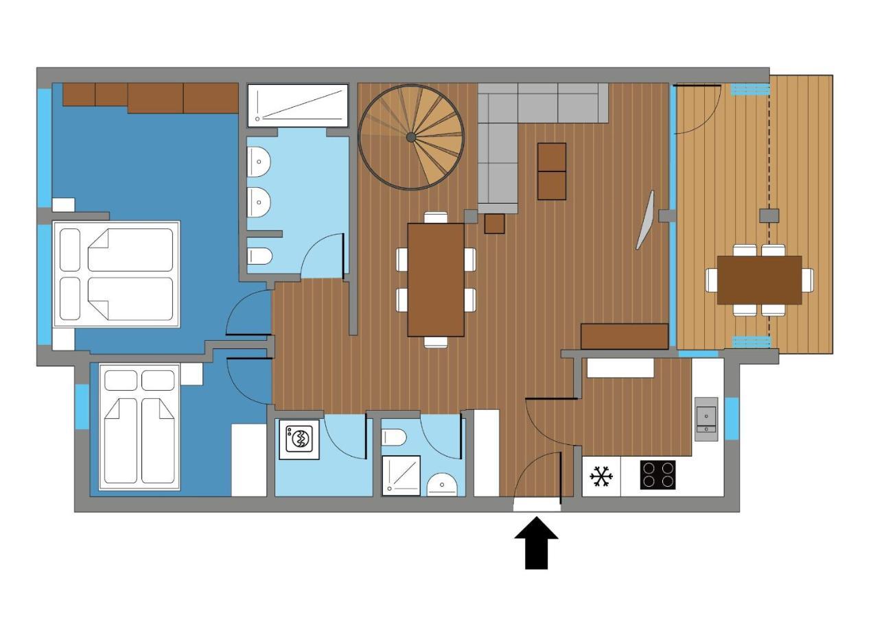 Fewo1846 - Baltic Lodge - Komfortable Maisonettewohnung Mit 3 Schlafzimmern, Balkon Und Blick Auf Die Marina Sonwik Flensburgo Exterior foto